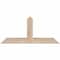Ekena Millwork Portland Smooth Timber Gable Bracket, Douglas Fir, 36"W x 16"H x 3 1/2"D x 3 1/2"F, 11/12 Pitch GBW036X16X0404POR00SDF - alternate 1